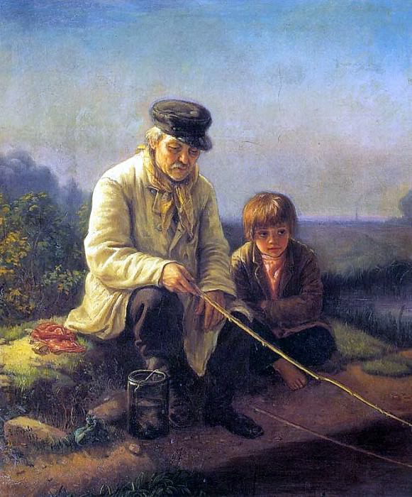 Рыбная ловля картина