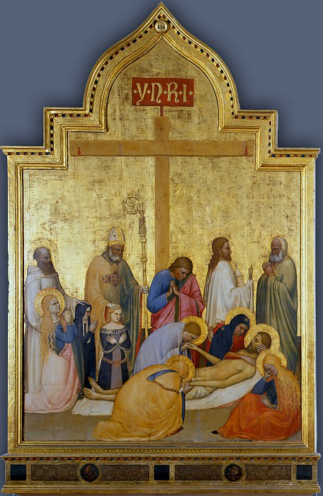 Джоттино – Святой Ремигио, Пьета картина