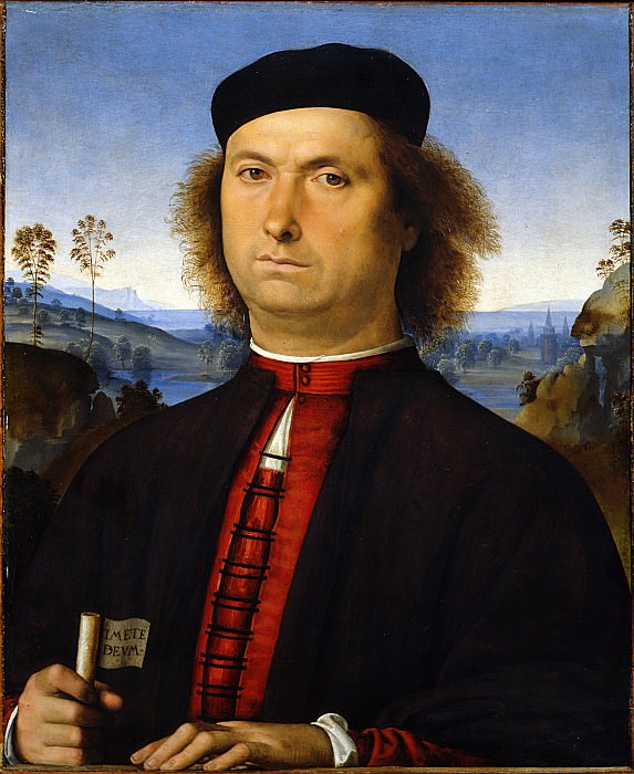 Перуджино – Портрет Франческо делле Опере картина
