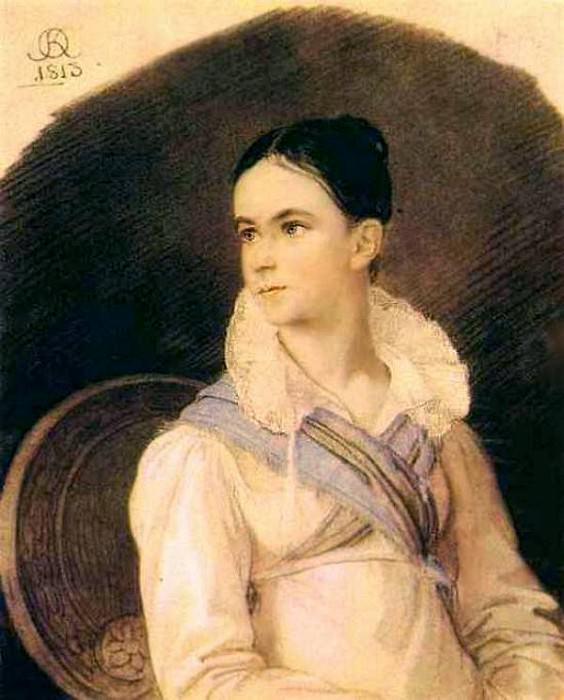 Портрет Н. В. Кочубей. 1813 ГРМ картина