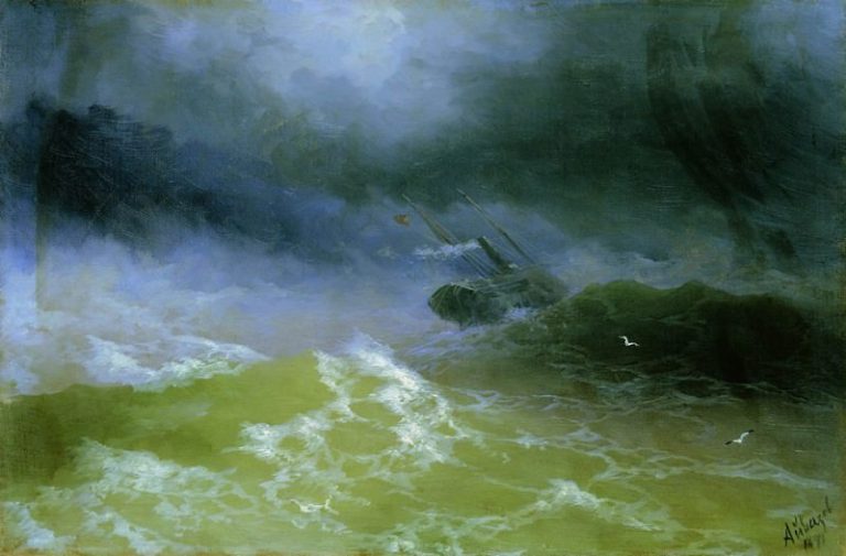 Ураган 1899 картина