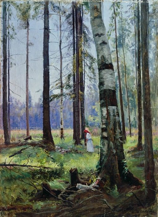 Опушка леса 1870-Е 75Х54 картина