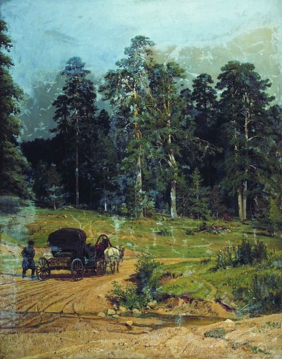 Полесье 1883 123. 7х97 картина