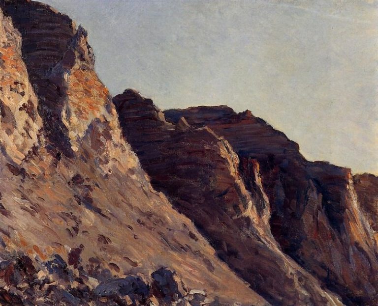 Скалы в Вийе-сюр-Мер картина