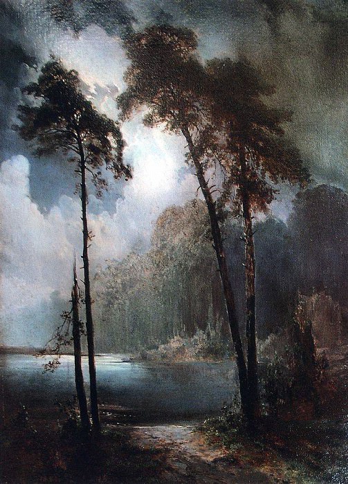 Ночка. 1883 картина