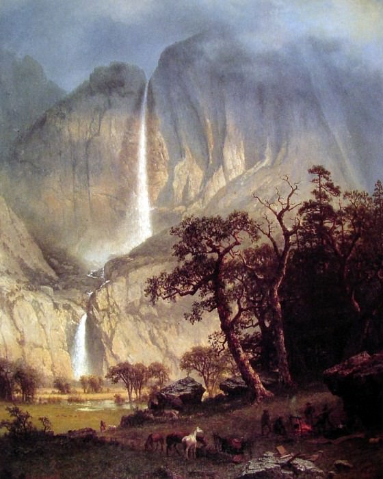 Водопад Чо-луки картина