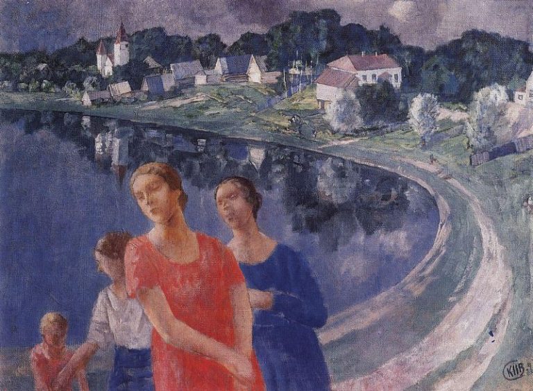 В Шувалове. 1926 картина