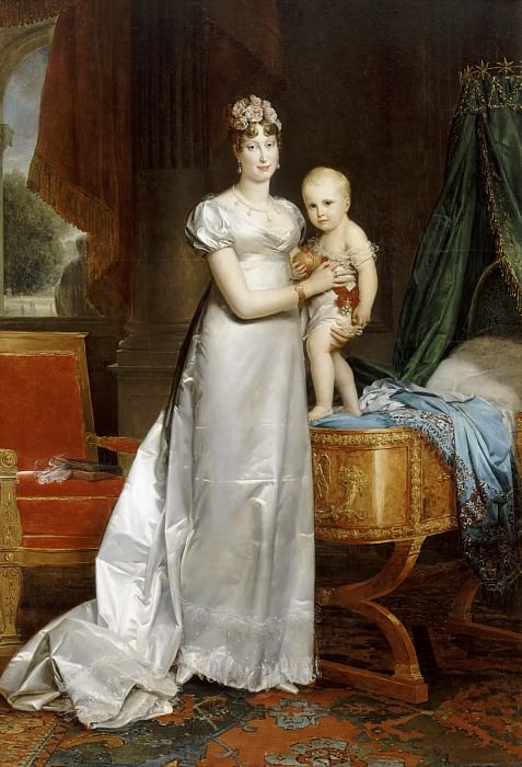 Франсуа Жерар – Мария-Луиза (1791-1847), императрица Франции и королева Рима картина