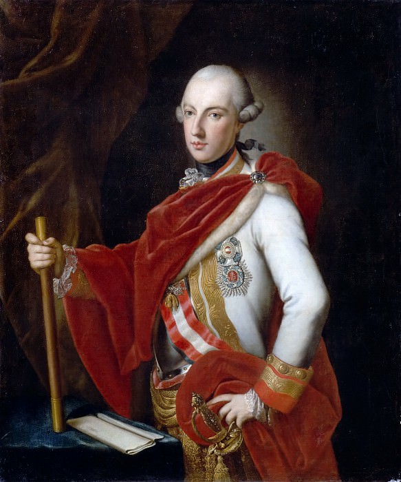 Антон фон Марон – Иосиф II (1741-1790), император Австрийский, король Венгрии и Богемии картина