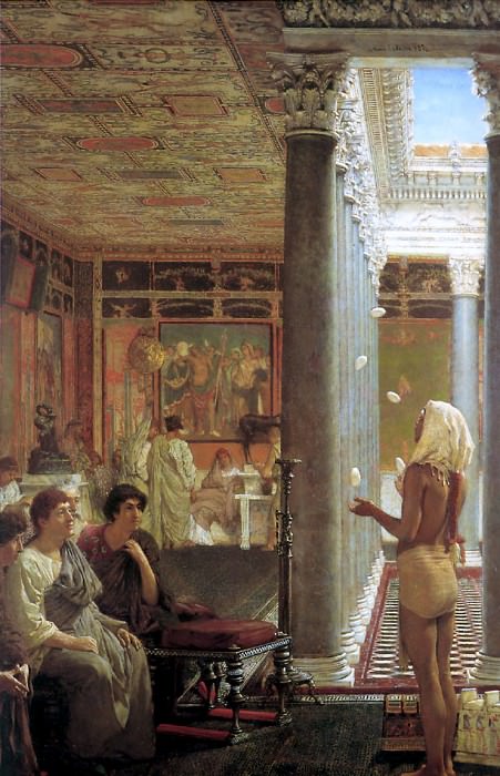 Египетский жонглёр (1870) картина