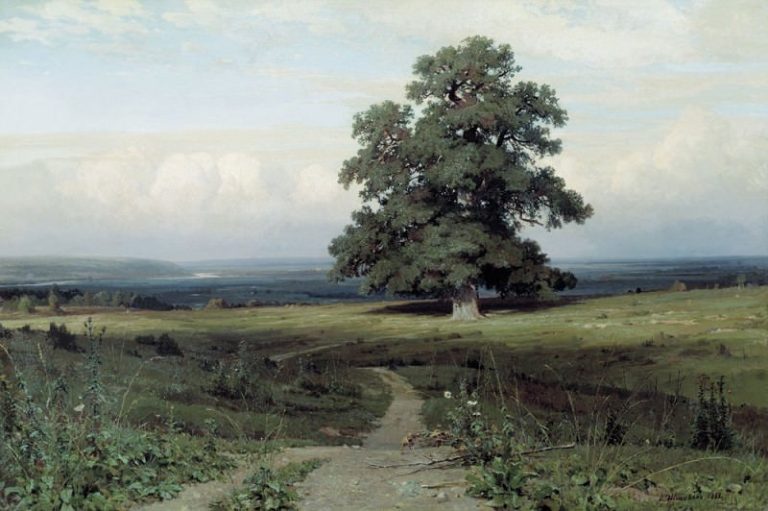 Среди долины ровныя… 1883х203 картина