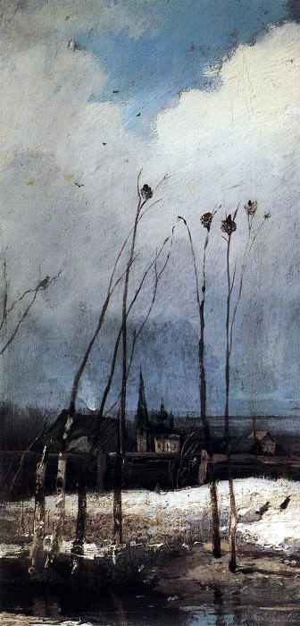 Грачи прилетели. 1880-е картина