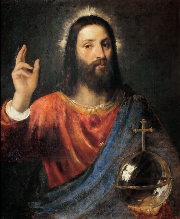 Христос-Вседержитель (Благословляющий Христос) картина