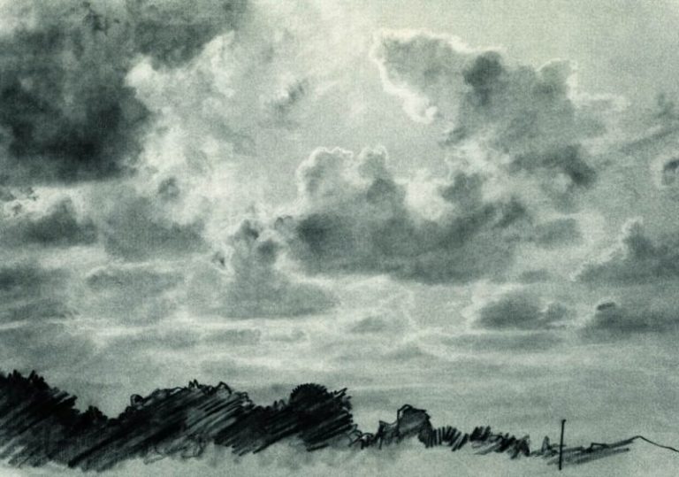Облака 1880-е 31х46. 8 картина
