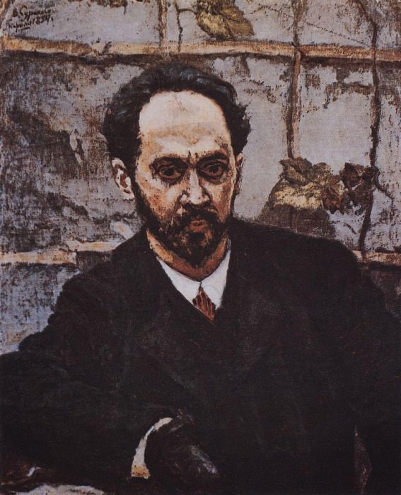 Портрет И. Е. Крачковского картина