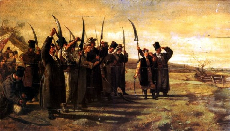 Хлебовский, Станислав – Польские повстанцы времен восстания 1863 года картина