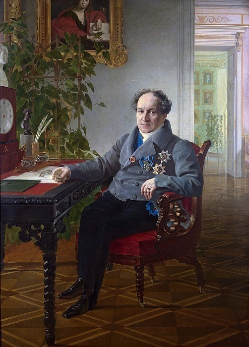 Портрет члена Государственного совета князя А.Н.Голицына картина