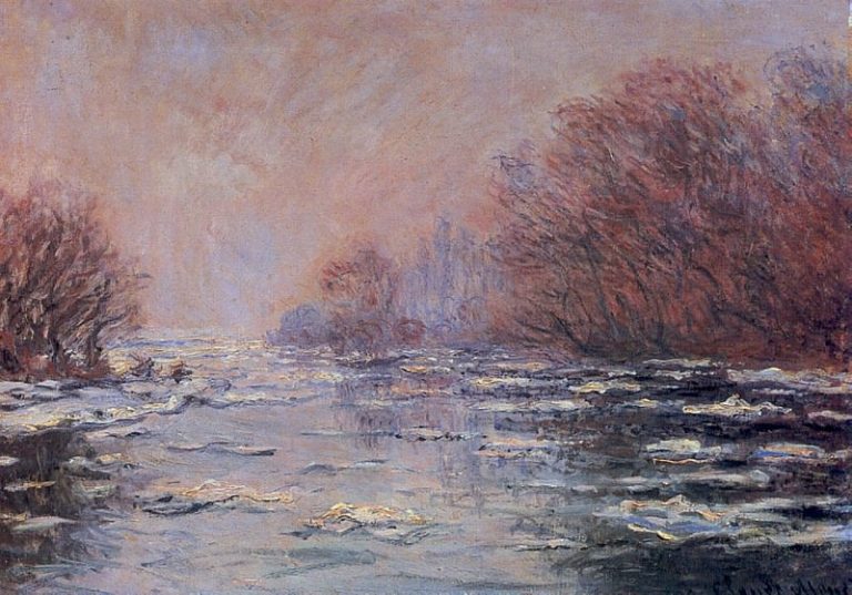 Река Таяние близ Ветёя картина