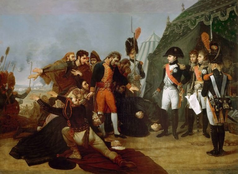 Антуан-Жан Гро – Капитуляция Мадрида 4 декабря 1808 года картина