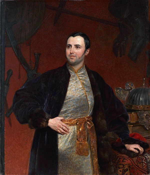 Портрет князя Михаила Андреевича Оболенского картина