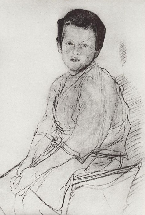 Миша Серов. Конец 1890-х картина