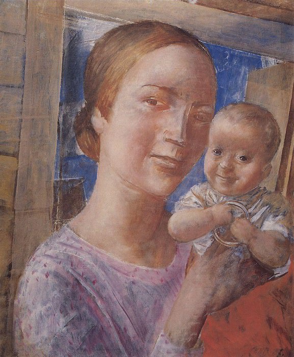 Мать и дитя. 1927 картина