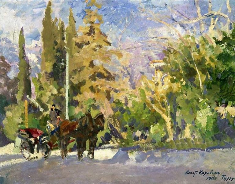 Гурзуф 1. 1915 картина