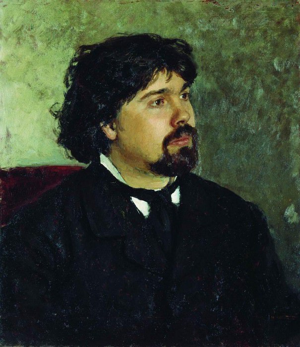 Портрет художника В. И. Сурикова картина
