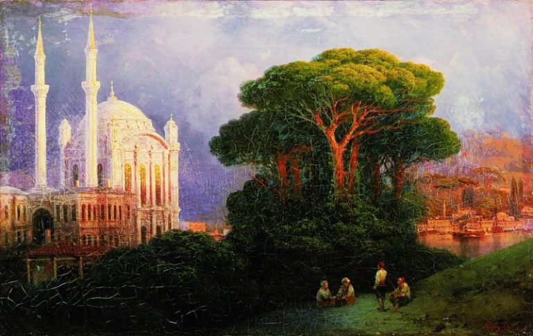 Вид Константинополя 1851 35х55,5 картина