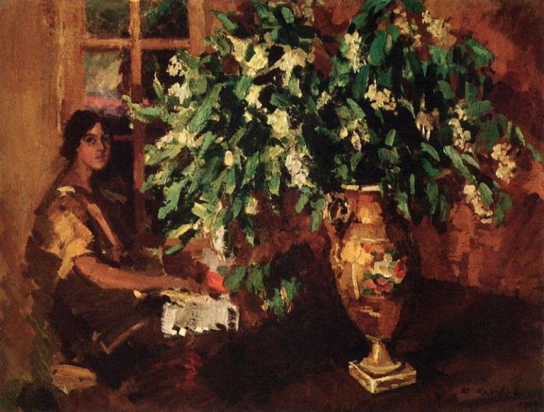 Черемуха. 1912 картина