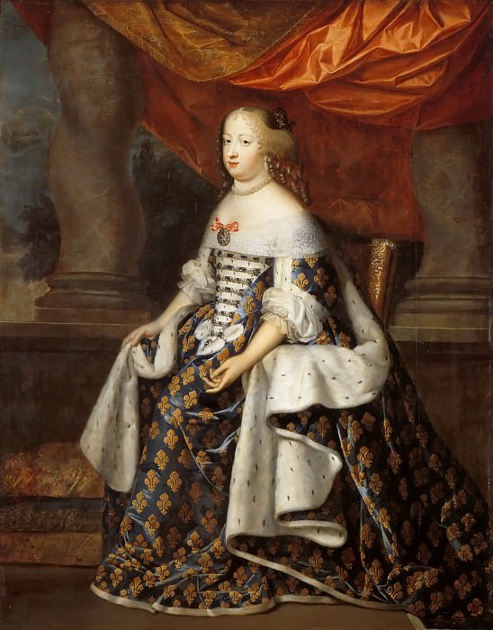 Шарль и Анри Бобрен – Мария-Тереза, королева Франции картина