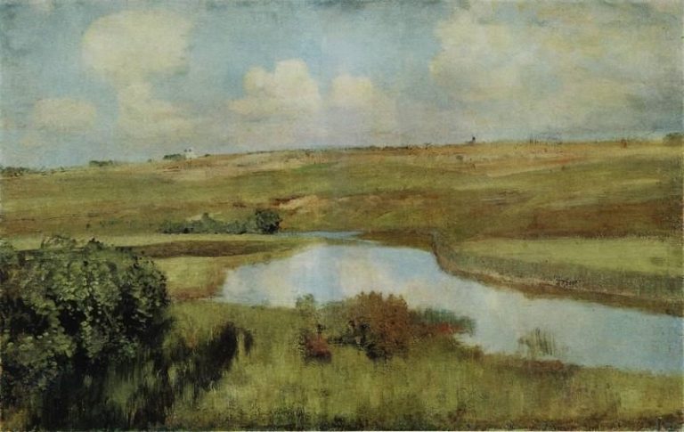 Река. 1898-1899 картина