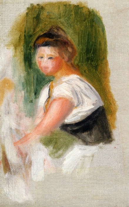 Молодая женщина (Частная коллекция) картина