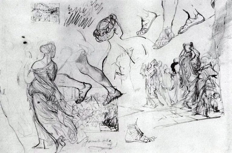 Клеобис и Битон. 1823-1827 картина