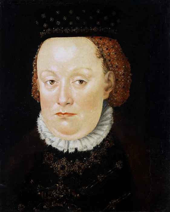 Лукас Кранах II – Агнесса Анхальтская, жена Иоахима Эрнста, герцога Анхальт-Дессау картина