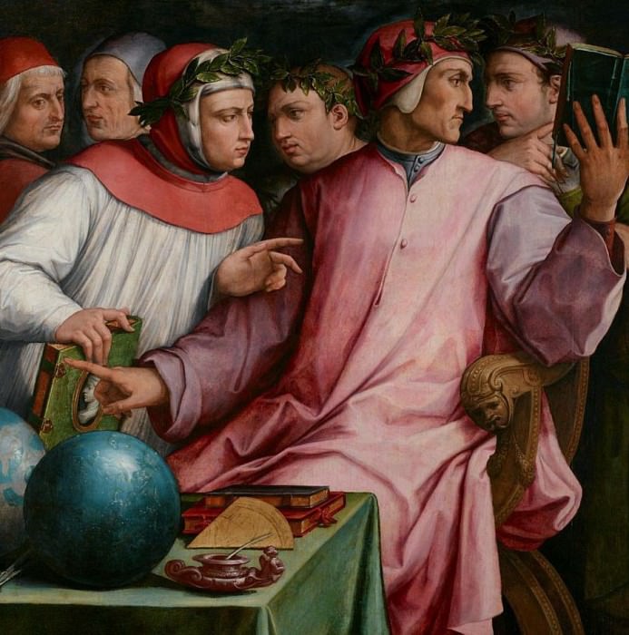 Шесть тосканских поэтов картина