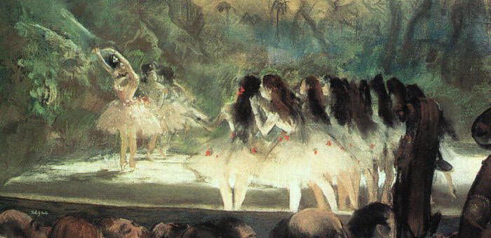 Балет в Парижской Опере картина