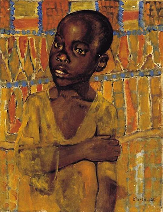Африканский мальчик. 1907 картина