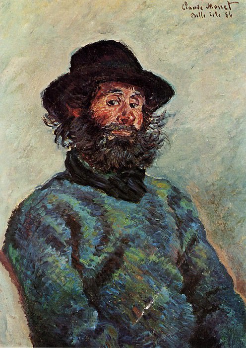 Портрет Поли, рыбака из Кервилауена картина