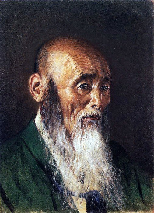 Японский священник. 1903-1904 картина