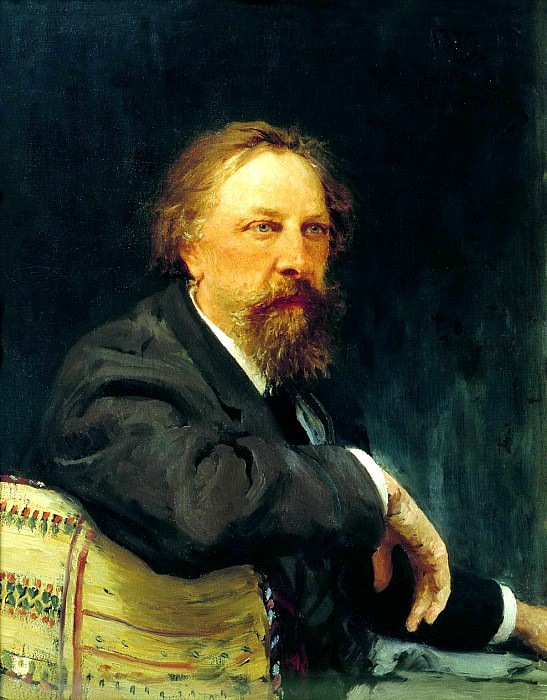Граф Алексей Константинович Толстой (1817-1875) картина