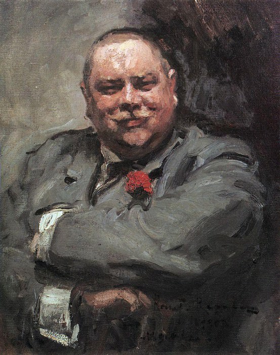 Портрет Н. Д. Чичагова. 1902 картина