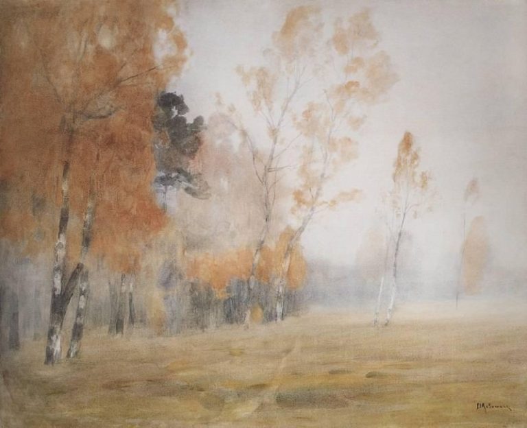 Туман. Осень. 1899 картина