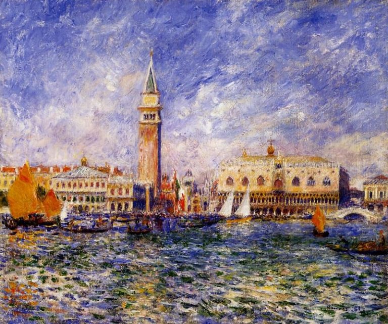 Дворец Дожей, Венеция картина