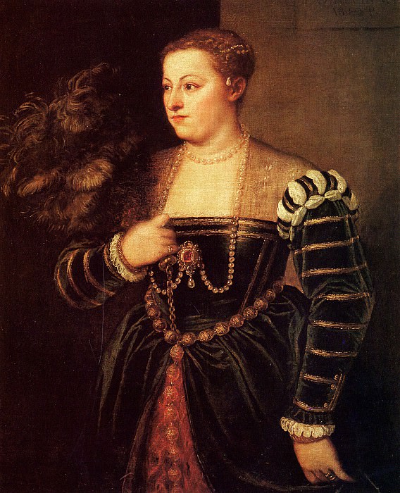 Портрет Лавинии, дочери художника картина