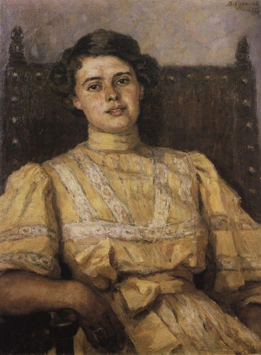 Портрет Е. Н. Сабашниковой картина