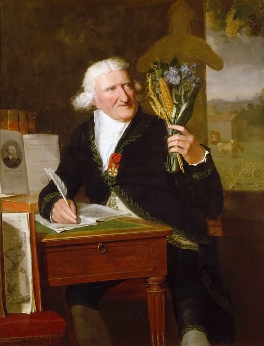 Франсуа Дюмон – Антуан Пармантье (1737-1813), агроном картина