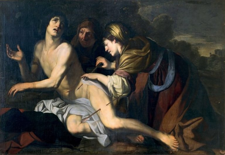 Анонимный художник, 17 век – Святой Себастьян картина