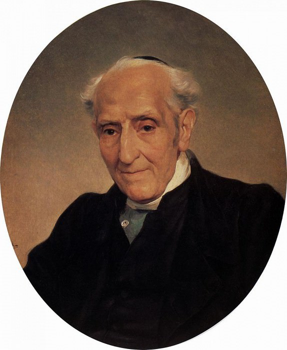 Портрет писателя и политического деятеля Тарентского архиепископа Джузеппе Капечалатро. 1833-1835 картина