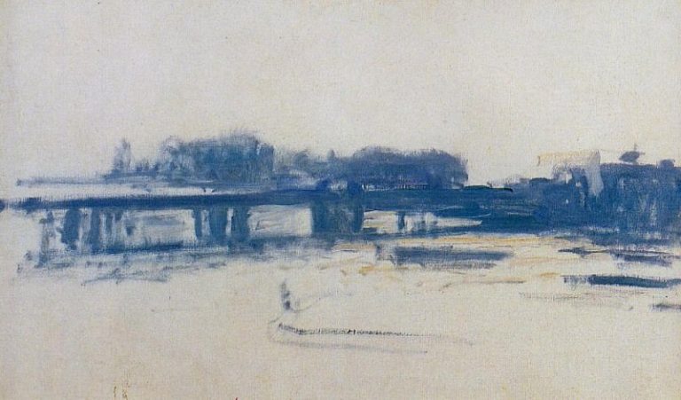 Мост Чаринг-Кросс (этюд) картина